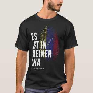 Es liegt in meiner DNA Venezuela Flagge Venezuelas T-Shirt