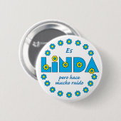 Es Linda, pero Button (Vorne & Hinten)