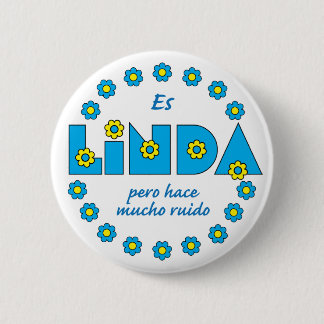 Es Linda, pero Button