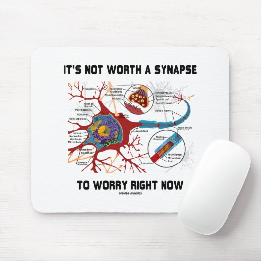 Es lohnt sich nicht, eine Synapse zu machen, um si Mousepad (Mit Mouse)