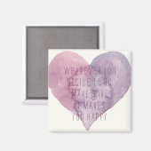 Es macht dich glücklich zu magnet (Vorderseite/Rückseite)