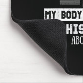 Es macht mir nichts aus, älter zu werden, aber mei mousepad (Ecke)