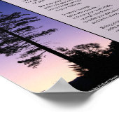 Es macht Mut, wer du bist.. Poster. Poster (Ecke)