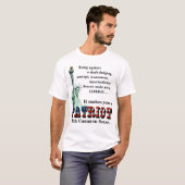Es macht Sie zu einem PATRIOT mit gesundem Sinn T-Shirt (Vorne ganz)