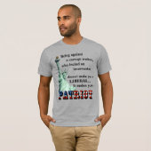 Es macht Sie zu einem PATRIOT-T - Shirt (Vorne ganz)
