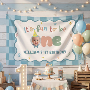 Es macht Spaß, ein Junge zum Geburtstag zu sein Banner