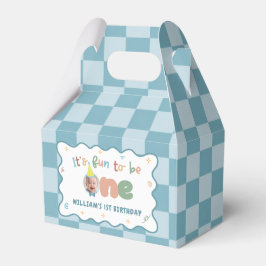 Es macht Spaß, ein Jungen-Geburtstags-Geschenkkart Geschenkschachtel