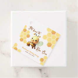 Es macht Spaß, eine Honigbiene zum Geburtstag zu w Geschenkanhänger