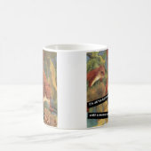 Es macht Spaß und Spiele, bis jemand eine Nase ver Kaffeetasse (Mittel)