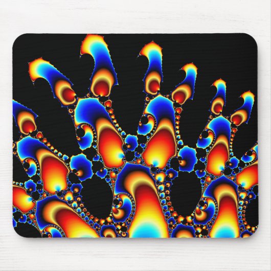 Es - Mandelbrot Fraktal Art Mousepad (Vorne)