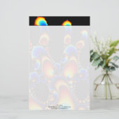 Es - Mandelbrot-Fraktal Briefpapier (Stehend Vorderseite)