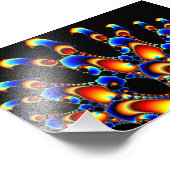 Es - Mandelbrot-Fraktal Fotodruck (Ecke)