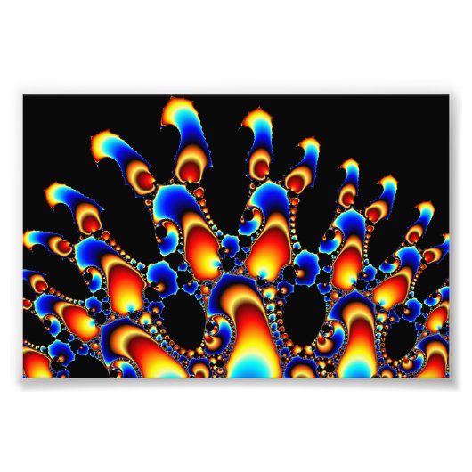 Es - Mandelbrot-Fraktal Fotodruck (Vorne)