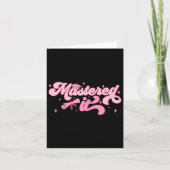 Es Master-Abschluss-MBA-Abschluss Karte (Vorderseite)