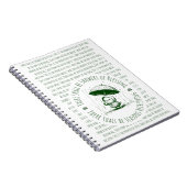 Es muss Duschen der Segen-Ente geben Notizblock (Rechte Seite)