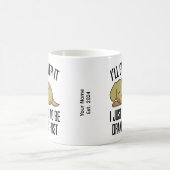 Es muss einfach nur dramatisch sein | Hundeliebhab Kaffeetasse (Mittel)