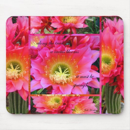Es muss Frühlings-Mausunterlage sein Mousepad (Vorne)