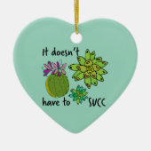 es muss nicht keramik ornament (Vorne)