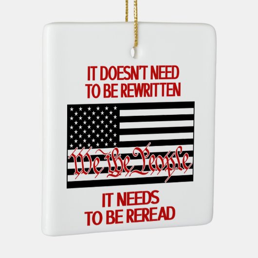 Es muss wieder gelesen Weihnachtsschmuck werden (Rechts)