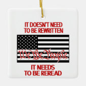 Es muss wieder gelesen Weihnachtsschmuck werden (Vorderseite)