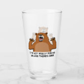 Es nicht wirklich fischt, es sei denn es Bier gibt Glas (Vorderseite)