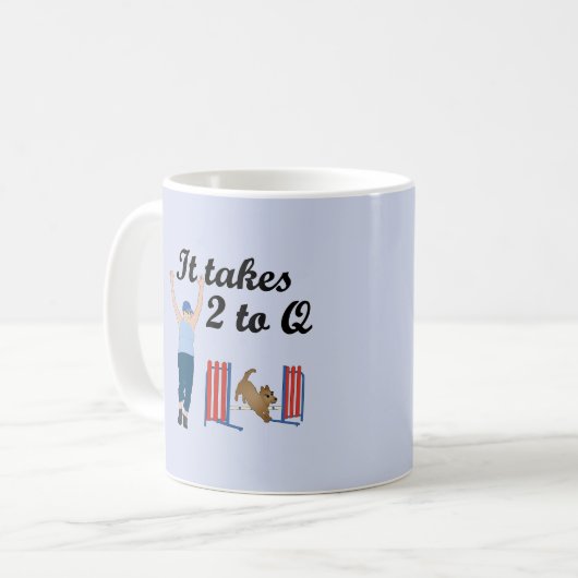 Es nimmt 2 zu Q Kaffeetasse (Vorderseite Links)