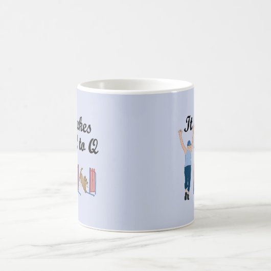 Es nimmt 2 zu Q Kaffeetasse (Mittel)