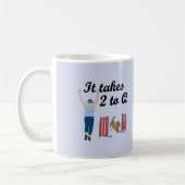 Es nimmt 2 zu Q Kaffeetasse (Links)