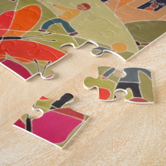 Es nimmt ein Dorf Puzzle (Seite)