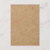 Es nimmt ein Village Modern Craft Baby Dusche Begleitkarte (Rückseite)