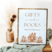 Es nimmt ein Village Winter Baby Dusche Geschenkbu Poster