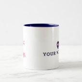 Es nimmt eine Dorf-Kaffee-Tasse Zweifarbige Tasse (Mittel)