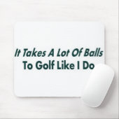 Es nimmt viele Bälle Mousepad (Mit Mouse)