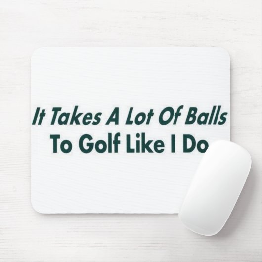 Es nimmt viele Bälle Mousepad (Mit Mouse)