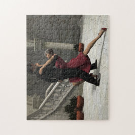 Es nimmt zwei zum Tango-Puzzlen Puzzle