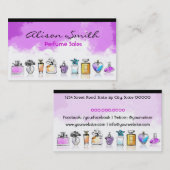 Es parfümiert Salze Visitenkarte (Vorne/Hinten)