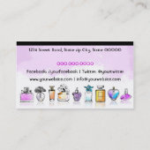 Es parfümiert Salze Visitenkarte (Rückseite)