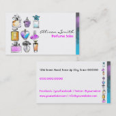 Es parfümiert Salze Visitenkarte (Vorne/Hinten)