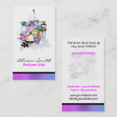 Es parfümiert Salze Visitenkarte (Vorne/Hinten)