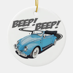 Es piept im Auto Keramik Ornament