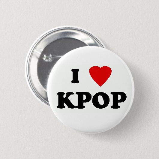 Es plattiert Kpop Button (Vorne & Hinten)