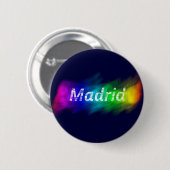 Es plattiert Madrid Schwul ,(Button Madrid Schwul) Button (Vorne & Hinten)