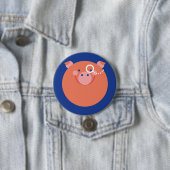 Es plattiert Minimal Pig Button (Beispiel)