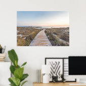 Es Pujols Beach Poster (Heimbüro)