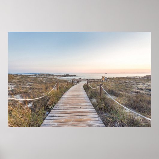 Es Pujols Beach Poster (Vorne)