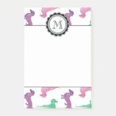 Es regnet Dackeln Post-it Klebezettel (Vorderseite)