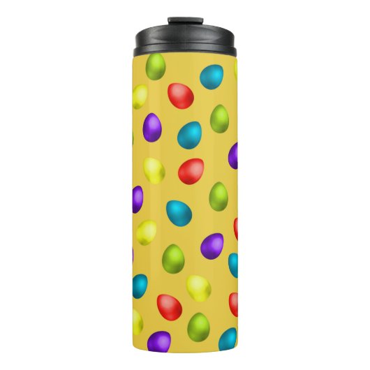 Es regnet Eier! Thermosbecher (Vorderseite)