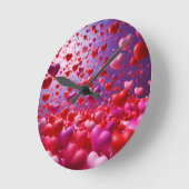 Es regnet in den Herzen Wall Clock Runde Wanduhr (Winkel)