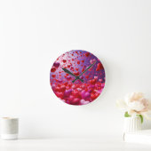 Es regnet in den Herzen Wall Clock Runde Wanduhr (Zuhause)