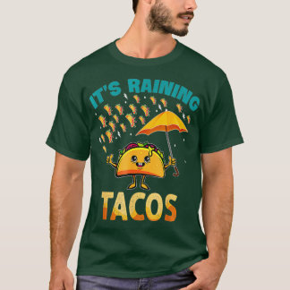 Es regnet Tacos Funny Taco Kinder Mädchen Jungen T-Shirt